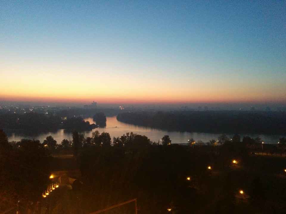 Belgrade Fort - River Sava and Danube Confluence -- where Attila the Hun apparently died
