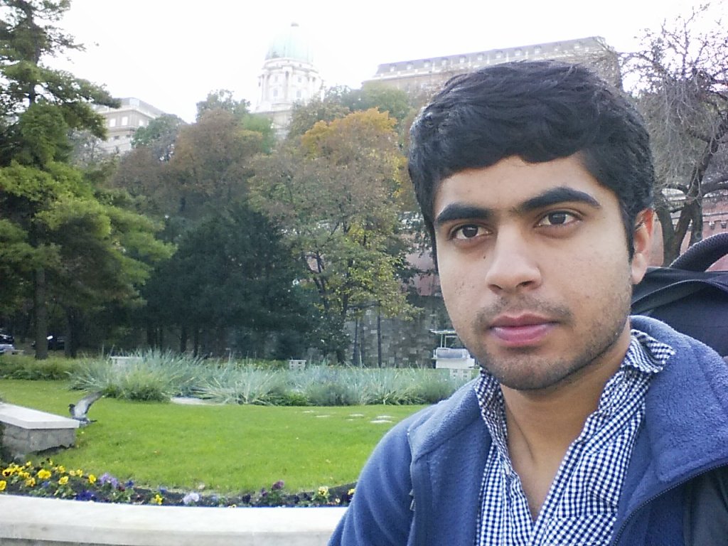 Gobi Dasu at the Buda Castle - what a work of Hungarian architecture