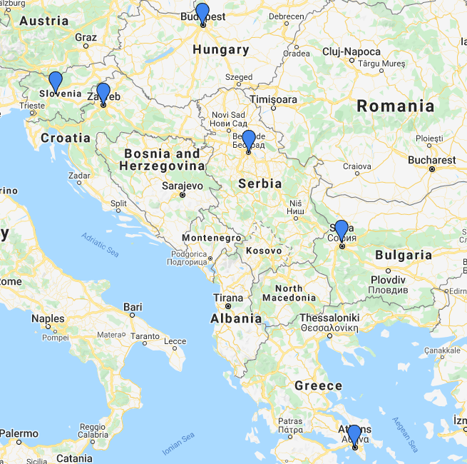 Gobi Dasu's Travel's through Eastern Europe